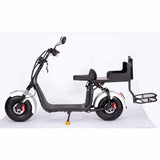 2000W Electric Fat Tire Trike 60V 3 Wheel Scooter Moped Bike w/ Golf Rack Like CityCoco Bike - CT-3G