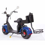 2000W Electric Fat Tire Trike 60V 3 Wheel Scooter Moped Bike w/ Golf Rack Like CityCoco Bike - CT-3G