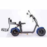 2000W Electric Fat Tire Trike 60V 3 Wheel Scooter Moped Bike w/ Golf Rack Like CityCoco Bike - CT-3G