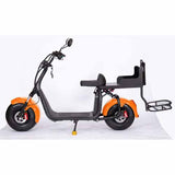 2000W Electric Fat Tire Trike 60V 3 Wheel Scooter Moped Bike w/ Golf Rack Like CityCoco Bike - CT-3G