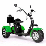 2000W Electric Fat Tire Trike 60V 3 Wheel Scooter Moped Bike w/ Golf Rack Like CityCoco Bike - CT-3G