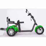 2000W Electric Fat Tire Trike 60V 3 Wheel Scooter Moped Bike w/ Golf Rack Like CityCoco Bike - CT-3G