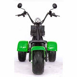 2000W Electric Fat Tire Trike 60V 3 Wheel Scooter Moped Bike w/ Golf Rack Like CityCoco Bike - CT-3G