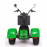 2000W Electric Fat Tire Trike 60V 3 Wheel Scooter Moped Bike w/ Golf Rack Like CityCoco Bike - CT-3G