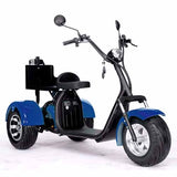 2000W Electric Fat Tire Trike 60V 3 Wheel Scooter Moped Bike w/ Golf Rack Like CityCoco Bike - CT-3G