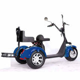 2000W Electric Fat Tire Trike 60V 3 Wheel Scooter Moped Bike w/ Golf Rack Like CityCoco Bike - CT-3G