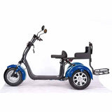 2000W Electric Fat Tire Trike 60V 3 Wheel Scooter Moped Bike w/ Golf Rack Like CityCoco Bike - CT-3G