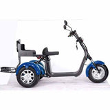 2000W Electric Fat Tire Trike 60V 3 Wheel Scooter Moped Bike w/ Golf Rack Like CityCoco Bike - CT-3G