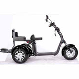 2000W Electric Fat Tire Trike 60V 3 Wheel Scooter Moped Bike w/ Golf Rack Like CityCoco Bike - CT-3G