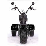 2000W Electric Fat Tire Trike 60V 3 Wheel Scooter Moped Bike w/ Golf Rack Like CityCoco Bike - CT-3G