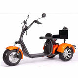 2000W Electric Fat Tire Trike 60V 3 Wheel Scooter Moped Bike w/ Golf Rack Like CityCoco Bike - CT-3G