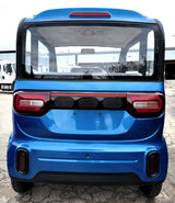 Lightning Sapphire Blue Coco Coupe LE Electric LSV Golf Cart