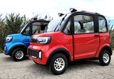 Lightning Sapphire Blue Coco Coupe LE Electric LSV Golf Cart