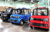 Lightning Sapphire Blue Coco Coupe LE Electric LSV Golf Cart