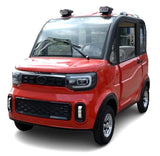 LE Coco Coupe Red Electric Golf Car Small LSV Low Speed Vehicle Golf Cart 4 Seater 60v Scooter Car - LE - RED
