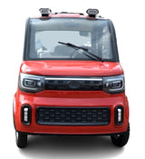 LE Coco Coupe Red Electric Golf Car Small LSV Low Speed Vehicle Golf Cart 4 Seater 60v Scooter Car - LE - RED