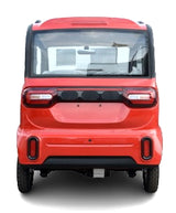 LE Coco Coupe Red Electric Golf Car Small LSV Low Speed Vehicle Golf Cart 4 Seater 60v Scooter Car - LE - RED