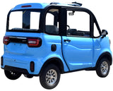Four Passenger Electric Golf Car Street Legal LSV Low Speed Vehicle Golf Cart 4 Seater 60v Coco Coupe Scooter Car