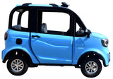Four Passenger Electric Golf Car Street Legal LSV Low Speed Vehicle Golf Cart 4 Seater 60v Coco Coupe Scooter Car