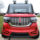 LE Coco Coupe Red Electric Golf Car Small LSV Low Speed Vehicle Golf Cart 4 Seater 60v Scooter Car - LE - RED