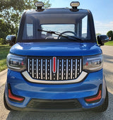 Lightning Sapphire Blue Coco Coupe LE Electric LSV Golf Cart