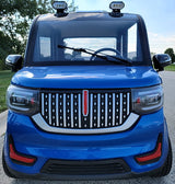 Lightning Sapphire Blue Coco Coupe LE Electric LSV Golf Cart