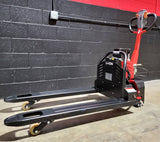 Fully Electric Pallet Jack - 1.5T Lithium Ion Motorized 3,300 lb. Capacity Black Hawk Pallet Truck Stacker - EPT-15C