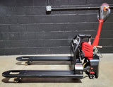 Fully Electric Pallet Jack - 1.5T Lithium Ion Motorized 3,300 lb. Capacity Black Hawk Pallet Truck Stacker - EPT-15C