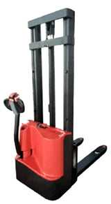 Fully Electric Pallet Walkie Powered Stacker Motorized - 3300LB Capacity - 118" Lifting - ES-15P