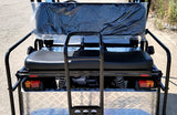 New 4 Seater Electric Golf Cart Hybrid UTV HJS 60v Electric EV5 UTV Utility Vehicle - Red