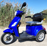 48 Volt Adult Mobility Trike Scooter Mobile Edition by Safer123 - 36 - BLUE