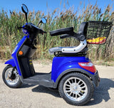 48 Volt Adult Mobility Trike Scooter Mobile Edition by Safer123 - 36 - BLUE