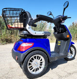 48 Volt Adult Mobility Trike Scooter Mobile Edition by Safer123 - 36 - BLUE