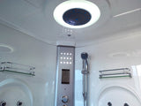 Corner Steam Shower and Bathtub Enclosure 61" x 61" - GT0514
