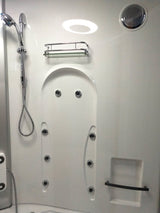 Corner Steam Shower and Bathtub Enclosure 61" x 61" - GT0514