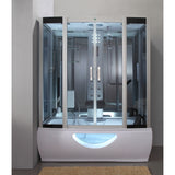 Rectangle Steam Shower and Bathtub Enclosure 58" x 33" - GT0530