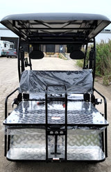 200cc UTV With Snow Plow ATV Gas Golf Cart Utility Vehicle Snow Master GVX - BLUE