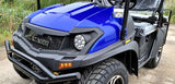 200cc UTV With Snow Plow ATV Gas Golf Cart Utility Vehicle Snow Master GVX - BLUE