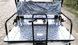 200cc UTV With Snow Plow ATV Gas Golf Cart Utility Vehicle Snow Master GVX - BLUE