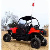 200cc Highlander UTV Fuel Injected Utility Vehicle Gas Golf Cart Alternate Fully Loaded - YK200U