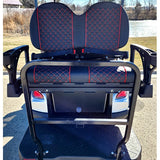 48V Electric Golf Cart 4 Seater Lifted Renegade Edition Utility Golf UTV Compare To Coleman Kandi 4p - Blue