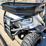 48V Electric Golf Cart 4 Seater Lifted Renegade Edition Utility Golf UTV Compare To Coleman Kandi 4p - Silver