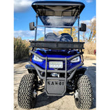 48V Electric Golf Cart 4 Seater Lifted Renegade Edition Utility Golf UTV Compare To Coleman Kandi 4p - Silver