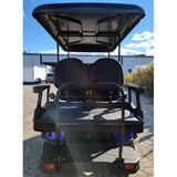 48V Electric Golf Cart 4 Seater Lifted Renegade Edition Utility Golf UTV Compare To Coleman Kandi 4p - Red