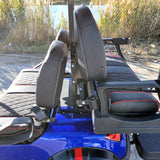 48V Electric Golf Cart 4 Seater Lifted Renegade Edition Utility Golf UTV Compare To Coleman Kandi 4p - Red