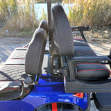 48V Electric Golf Cart 4 Seater Lifted Renegade Edition Utility Golf UTV Compare To Coleman Kandi 4p - Blue