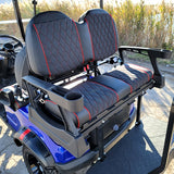 48V Electric Golf Cart 4 Seater Lifted Renegade Edition Utility Golf UTV Compare To Coleman Kandi 4p - Red