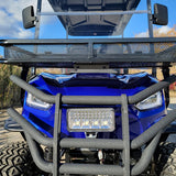 48V Electric Golf Cart 4 Seater Lifted Renegade Edition Utility Golf UTV Compare To Coleman Kandi 4p - Red