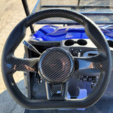 48V Electric Golf Cart 4 Seater Lifted Renegade Edition Utility Golf UTV Compare To Coleman Kandi 4p - Blue