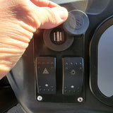 48V Electric Golf Cart 4 Seater Lifted Renegade Edition Utility Golf UTV Compare To Coleman Kandi 4p - Red